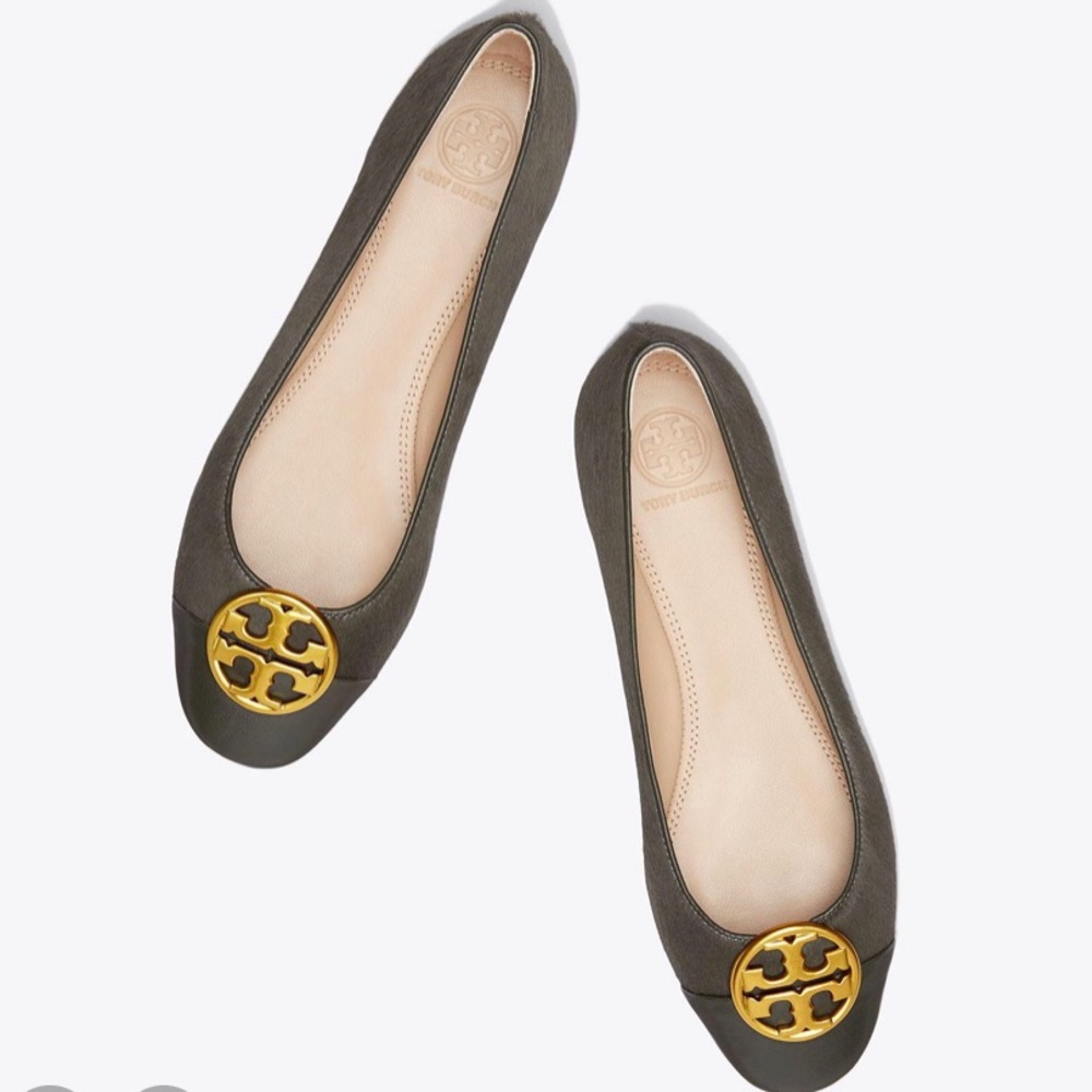 Tory Burch Chelsea Cap Toe Ballet Flats - Picture 6 of 15